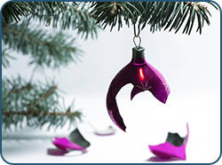 More than 80,000 people a year need hospital treatment for injuries such as falls, cuts and burns during the festive period.